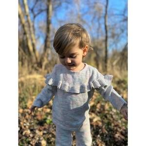 NEW ETTIE + H girl's amy sweater in multi